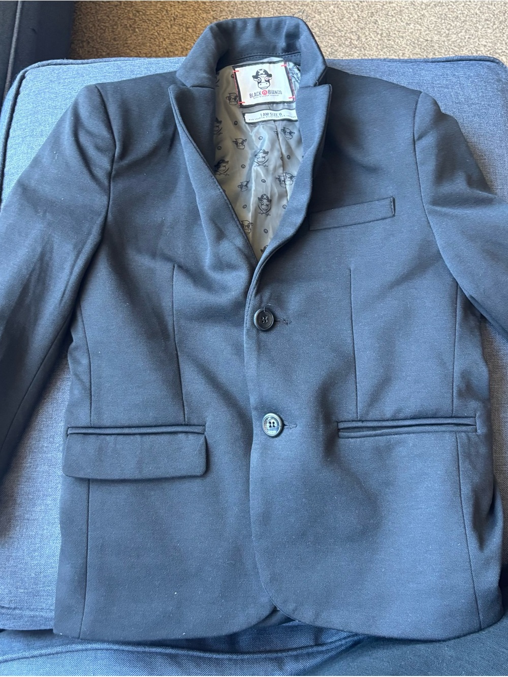 Black Boys' Blazer Jacket by - Smart Dress Coat by Black n Bianco